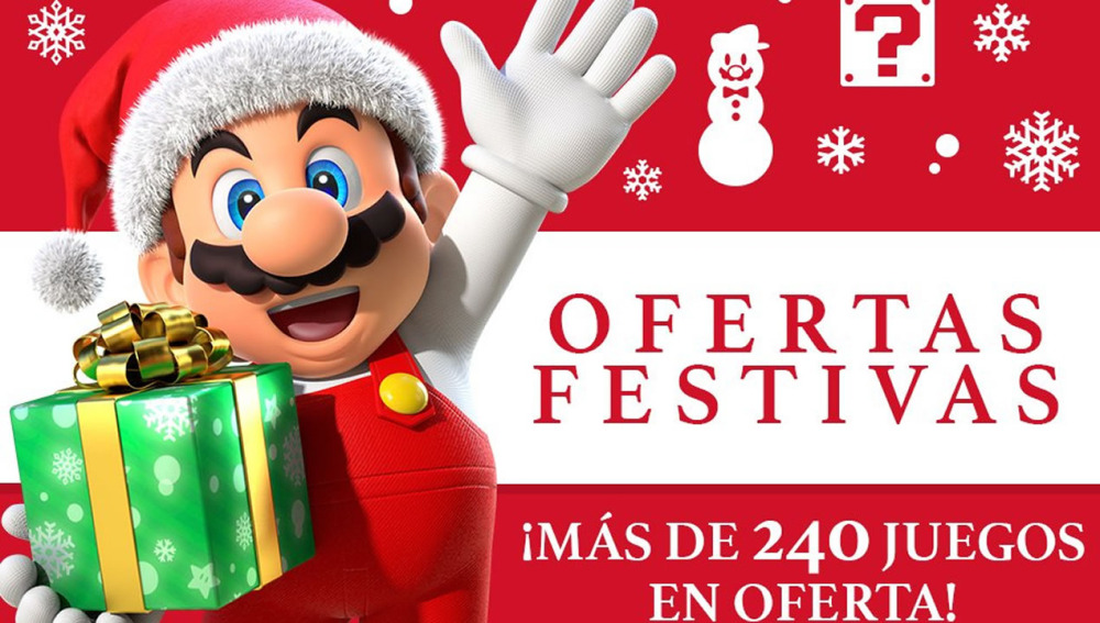 Ofertas navideñas nintendo eshop