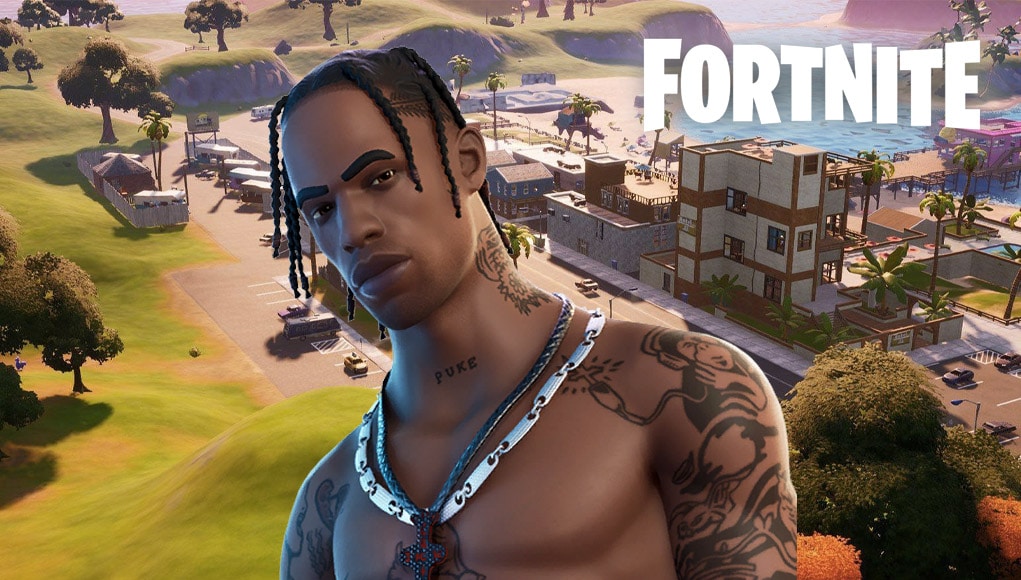 travis scott en Fortnite